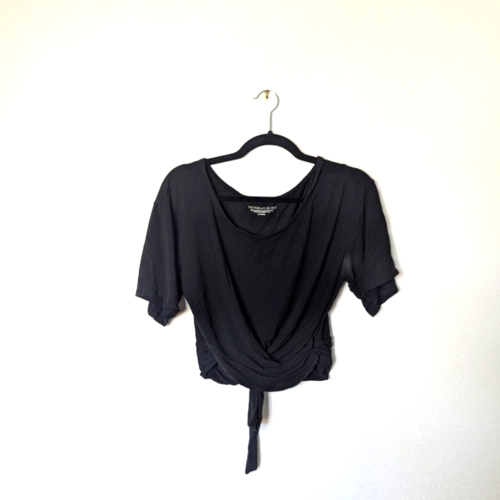 Victoria's Secret Black Crop Top